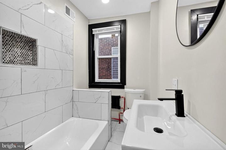 51st Street bathroom, after