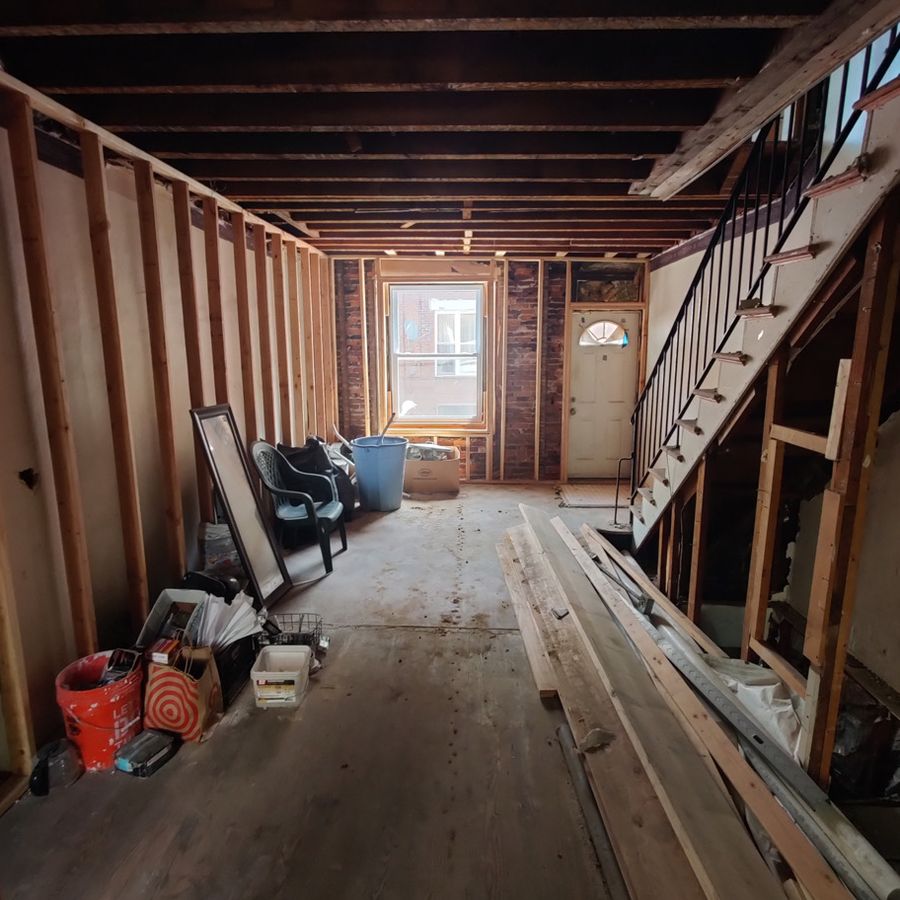 Beechwood living & dining, before