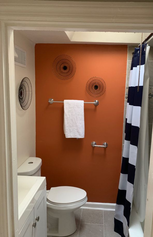Cambridge bathroom, after