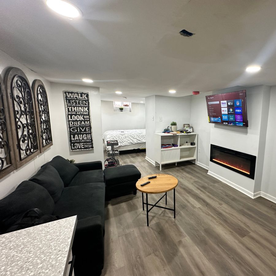 Chancellor living area, after
