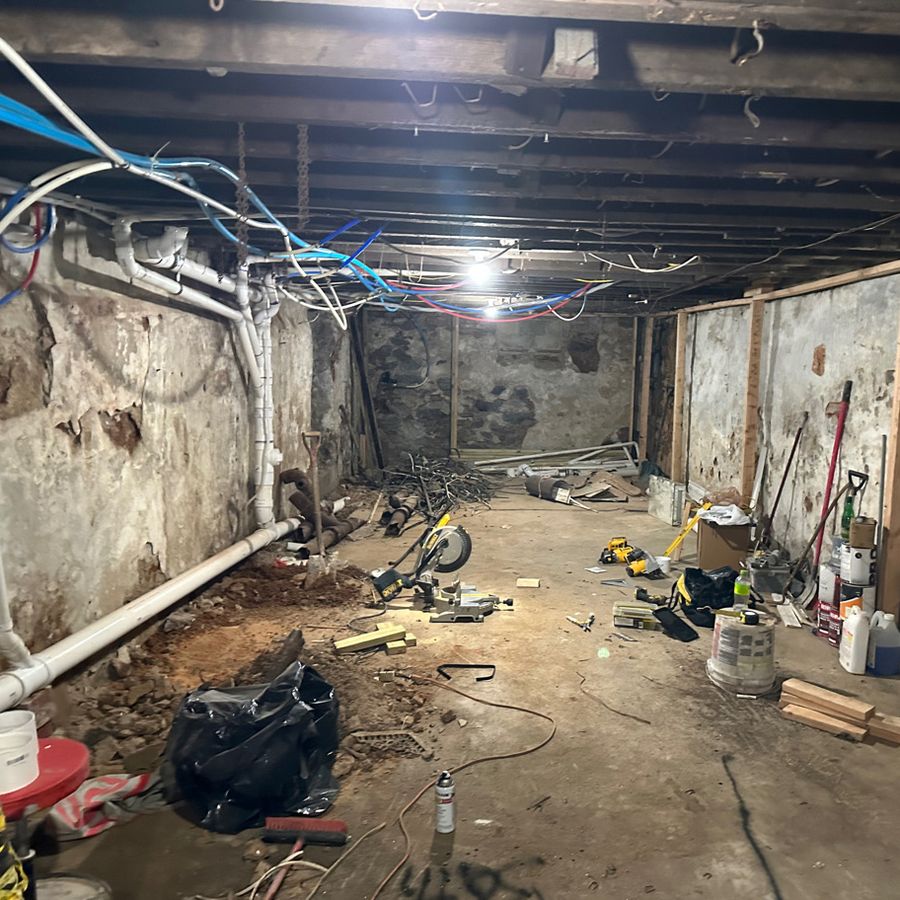 Chancellor living area, before