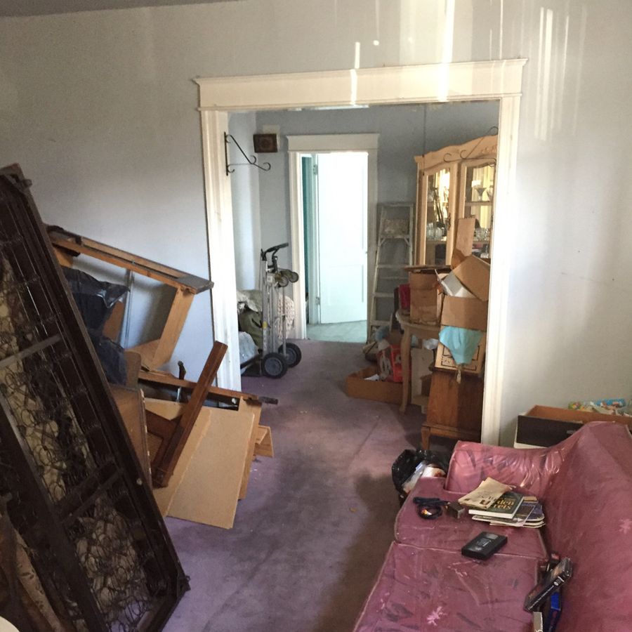 Orchard living room, before
